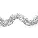 iPEGTOP 26.2ft Christmas Tinsel Garland, Classic Thick Colorful Reflections Shiny Sparkly Soft Party Hanging Tinsel Ornaments Ceiling Christmas Tree Decorations, 4 inch Wide - Silver