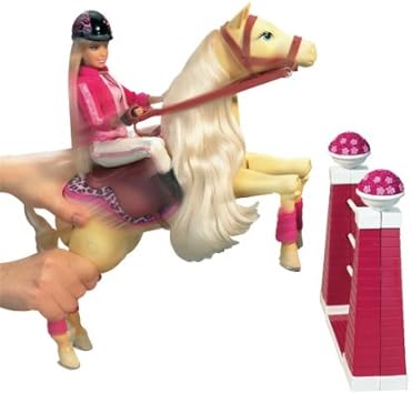 barbie and tawny horse