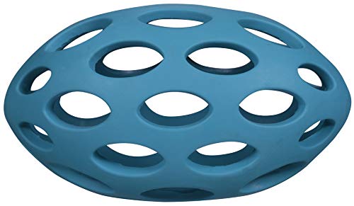 JW Pet Company Hol-ee Football Size 8 Rubber Dog Toy, Large, Colors Vary - Thumbnail 2