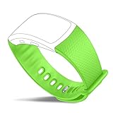 Samsung Gear Fit2 Band, UMTELE Soft Silicone Replacement Bands for Gear Fit 2 SM-R360 Fitness Watch Green