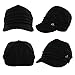 Ladies Newsboy Cabbie Cap Black Cloche Hat Painter Caps for Women Winter