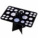 Kinghard Makeup Folding Collapsible Air Drying Cosmetic Brush Organizing Tree Rack Holder