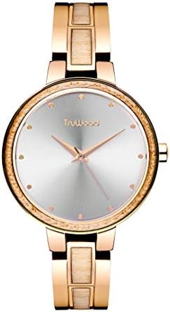 Venus Women's Wooden Watch with Wood & Metal Band Quartz Movement Premium Quality Wrist Watch
