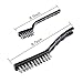 Sunmns Handle Stainless Steel Metal Wire Scratch Brush Set for Cleaning Welding Slag and Rust, 9 Pieces