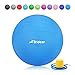 Trideer 45-85cm Exercise Ball, Birthing Ball, Ball Chair, Yoga Pilate Fitness Balance Ball with Pump Plug Kit, Anti-Slip & Anti-Burst (Dark Blue, 65cm)