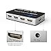 Goronya 4 Port HDMI Splitter 1 in 4 Out Amplifier Support 4K x 2K Ultra HD and 3D Full HD 1080P