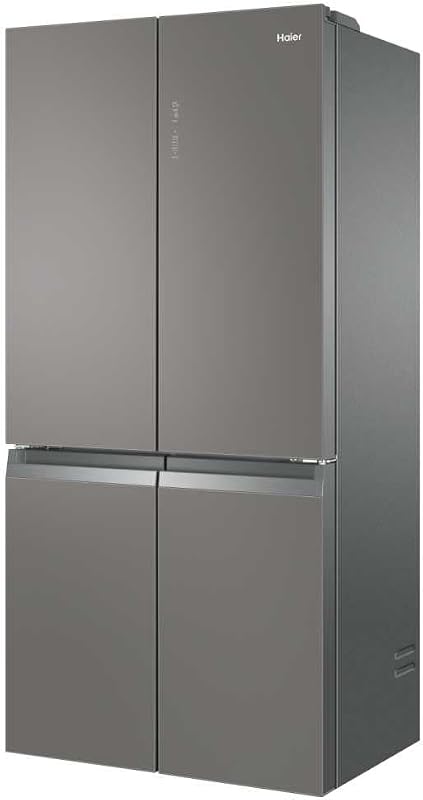 Side-by-Side Kühlschrank (T-Door), Grau/Glas, Serie-3