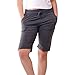 Metro Women's Cotton Bermuda Shorts with Pockets, Elastic Waist, Soft Stretch