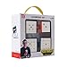 Roxenda Speed Cube Bundle, Magic Cube Set of 2x2x2 3x3x3 4x4x4 5x5x5 Stickerless Speed Puzzle Cube with Gift Box, Secret Tutorial for Speed Cubes