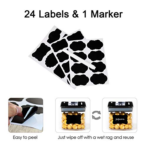 5 Airtight+Storage+Containers+Vtopmart+Organization