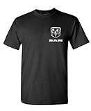 DODGE RAM HEMI engine truck car v8 power - Mens Cotton T-Shirt