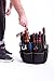 Teutonic Tools Gives You a Resting Place with ECO Bucket Tool Bag Organizer - 21 Large Pockets - NO Plastic Pail Required - Use with or Without - Bonus Items - Small Tool Bag, Wrench Keychain & eBook