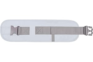 HHOCN Waist Extender Belt with Adjustable Strap Buckle for Baby Hip Seat, Baby Waist Stool (Gray)