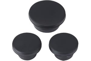 SUUONEE 3Pcs Tailgate Plugs Set Rubber Spare Tire Carrier Delete Fit for Jeep Wrangler JK 2007-2018