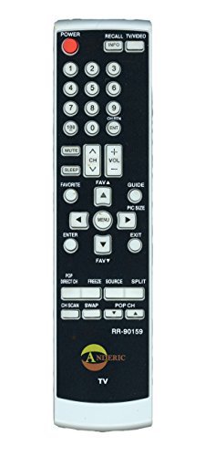 Anderic RR90159 Remote Control for Toshiba TVs Replaces CT-90157 CT-90158 CT-90159 CT-90232 CT-900 CT-90037 CT-90047 CT-90086 CT-90087 CT-9553 CT-9857 CT-9951 CT-9952 CT-9953 CT-9954 CT-9995