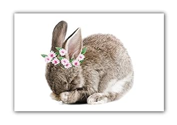 bunny poster nursery