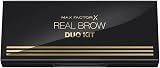 Max Factor Real Brow Duo Kit 002 Medium Eyebrow Pencil & Wax Definer view 2