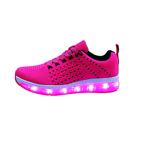 MHC Unisex Shoes 2018 Comfort LED Shine Shoes USB Charging L