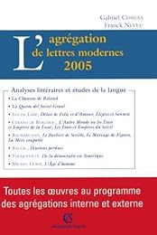 L' agrégation de lettres modernes 2005