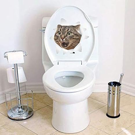 Perro De Dibujos Animados Gatito Etiqueta De La Pared Decoracion