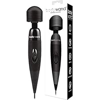 Bodywand Original Japanese Massager Plug-In With Ac Power Cord Black