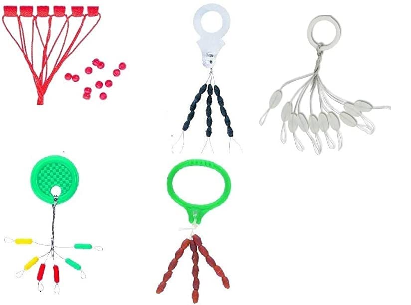 Set of floats stopper set, thread stopper, size medium, large and small by Jenzi + free Petri Heil! sticker