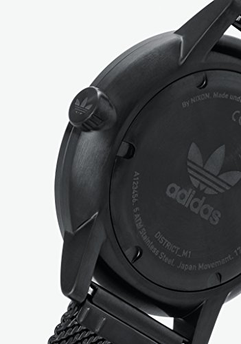 adidas district milanese bracelet watch 40mm