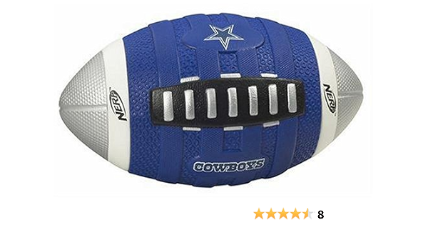 dallas cowboys nerf football