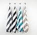 Sand Free Beach Towel with Canvas Travel Bag - Soft and Quick Dry Microfiber Beach Towel in Classic Cabana Stripe (Extra Large XL) Packable and Compact The Ideal Oversized Travel Towel for Any Trip
