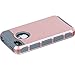 iPhone 4 Case, iPhone 4S Case, 4S Case, BENTOBEN Shockproof Dual Layer Slim Scratch Resistant Rugged Hybrid Hard Case Bumper Protective Case for Apple iPhone 4/4S, Rose Gold/Gray