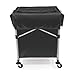 Rubbermaid Commercial Products, Cover for Rubbermaid Collapsible X-Cart 4 Bushel with Quick-Access-Lid and Multiple Built-in-Storage Pockets, Small (1889863)