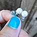 2 Pairs Invisible Clip on Earrings for Girls Women - 6mm Shell Pearls Stud Clip-ons Earring Gift Sets