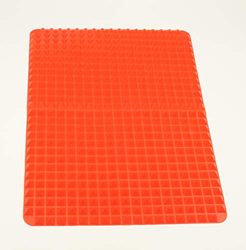 Selecto Bake Non Stick Silicone Pyramid Pan, Non Stick Multifunctional Outdoor BBQ Pyramid Mat Baking Cooking for Pet Snacks Cakes Breads Jellies