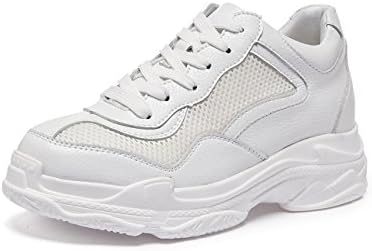 レディース スニーカー 白 レザースニーカー 厚底 レースアップ 国産品 スポーツ ランニング カジュアル アウトドア メッシュ 日常着用 25 0cm ホワイト おしゃれ ウオーキングシューズ