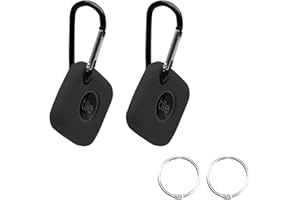 (2 Pack) Orzero Compatible for Tile Mate 2022 Silicone Gel Rubber Case, Full Body Shock Absorbing Ultra Slim Protective (Baby Skin Touch) - Black