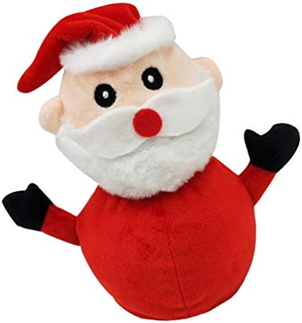 STOBOK Cute Christmas Santa Plush Toys 