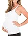 Caramel Cantina 3 Pack Women's Nursing Cami Built in Bra (S/Medium, Basics)