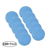Hurricane BLUE, 2" Hook and Loop Sanding Disc, Pack of 100, Choose from 80-600 Grit