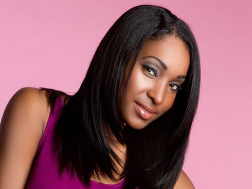 Virgin V Tip Brazilian Bone Straight Hair 1 Jet Black 30 Inch