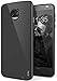 Aeska Moto Z2 Force Case, Ultra [Slim Thin] Flexible TPU Soft Skin Silicone Protective Case Cover for Motorola Moto Z2 Force Edition (Black)