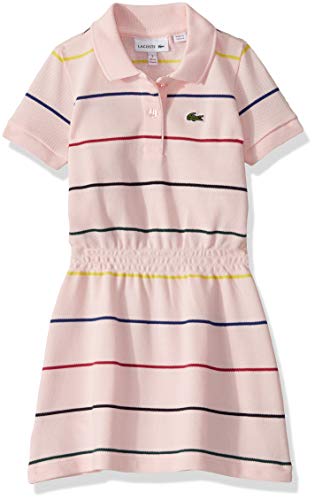 Lacoste Big Girl's GIRL THIN MULTICO THIN STRIPED