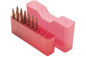 MTM J-20-MLD Round Slip-Top Rifle Ammo Box, WSM 45-70 to 30-30, USA Made