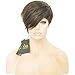 VRZ Short Human Hair Wigs Cute Pixie Cut Wigs Medium Cap Size Natural Color (XJK)