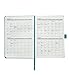 Clearance Sale - Action Day Academic Planner - JUL 2018 - JUN 2019 - #1 Time Management Planner & You Get Things Done - All Your Thoughts,Goals & Actions in One Place (6x8,Thread-Bound,Turqoise)