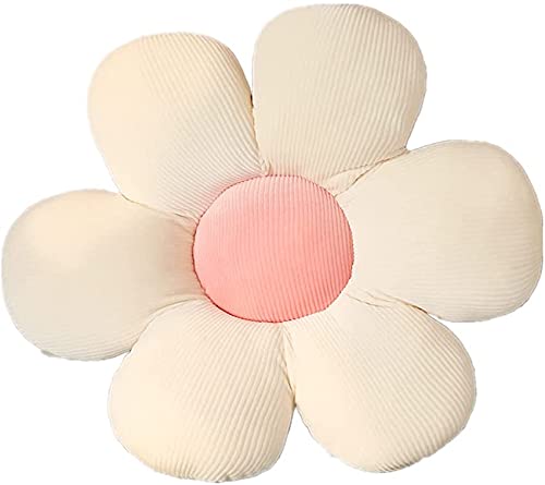 Zinsale Cute Flower Floor Pillow Cushion Throw Pillow Indie Room Decor Pillow for Teens Tweens Girls Reading Nook Watching TV Bedroom — image 1