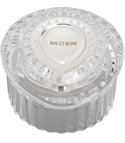 thumbnail image 2 of Replacement Clear Acrylic Knob Handle Kit For Posi-Temp Tub/Shower Tri 2 of 13