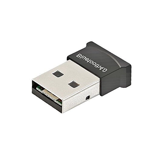 Bluetooth 4.0 USB Adapter Wireless Dongle for PC, Zexmte Bluetooth Low Energy USB Dongle Adapter Compatible with Windows 10/8.1/8/7/Vista/XP