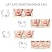 Face Lifting Patch Thin Face Stickers V Shape Face Chin Lift Fast Invisible Artifact Sticker,Tightens Skin And Eliminates Wrinkles Face Lift Tools(20 pairs)