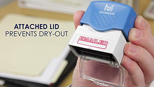 Emailed Stamp - MasterMark Premium Pre-Inked Office Stamp - Thumbnail 3