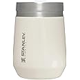 Stanley GO Everyday Wine Tumbler 10 oz | Press Fit Drink Through Lid | Beverage, Coffee, and Cocktail Cup | Insulated Stainless Steel Wine Glass | BPA-Free | Cream Gloss